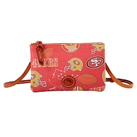 Dooney & Bourke San Francisco 49ers Top Zip Crossbody Purse