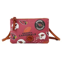 Dooney & Bourke Arizona Cardinals Top Zip Crossbody Purse