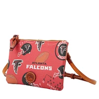 Dooney & Bourke Atlanta Falcons Top Zip Crossbody Purse