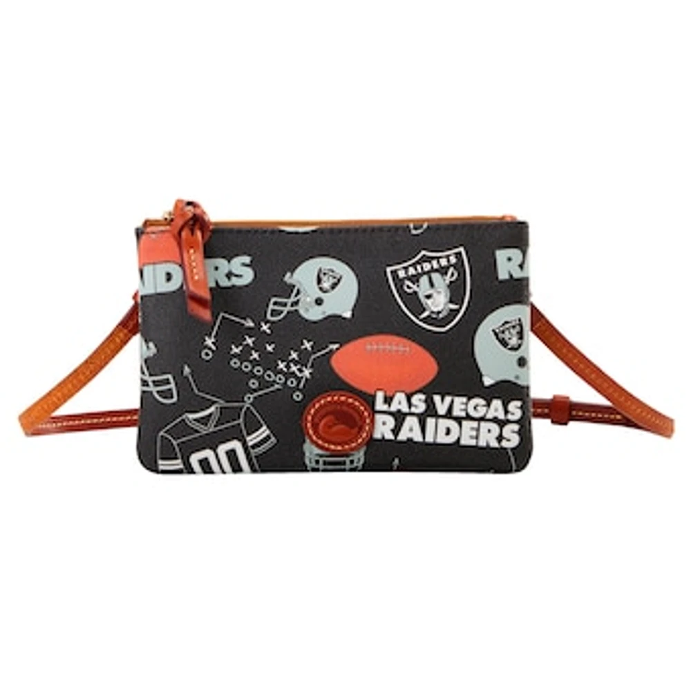 Dooney & Bourke Las Vegas Raiders Top Zip Crossbody Purse