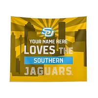 Pegasus Southern University Jaguars 51" x 60" City Skyline Personalized Wall Tapestry