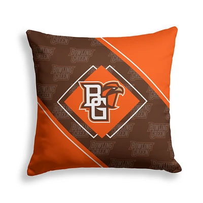 Pegasus Bowling Green St. Falcons 18" x 18" Diamond Boxed Decor Pillow