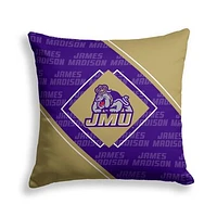 Pegasus James Madison Dukes 18" x 18" Diamond Boxed Decor Pillow