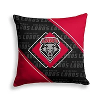 Pegasus New Mexico Lobos 18" x 18" Diamond Boxed Decor Pillow