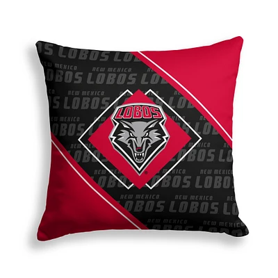 Pegasus New Mexico Lobos 18" x 18" Diamond Boxed Decor Pillow
