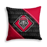 Pegasus New Mexico Lobos 18" x 18" Diamond Boxed Decor Pillow