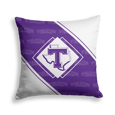 Pegasus Tarleton State Texans 18" x 18" Diamond Boxed Decor Pillow