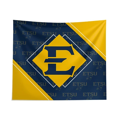 Pegasus ETSU Buccaneers 51" x 60" Diamond Boxed Wall Tapestry