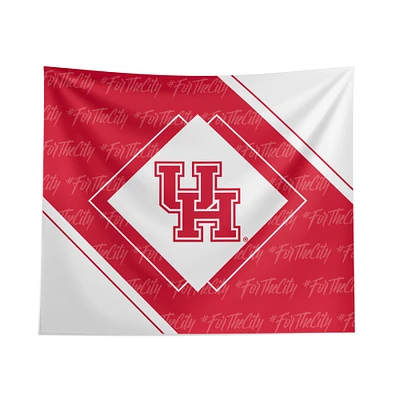Pegasus Houston Cougars 51" x 60" Diamond Boxed Wall Tapestry