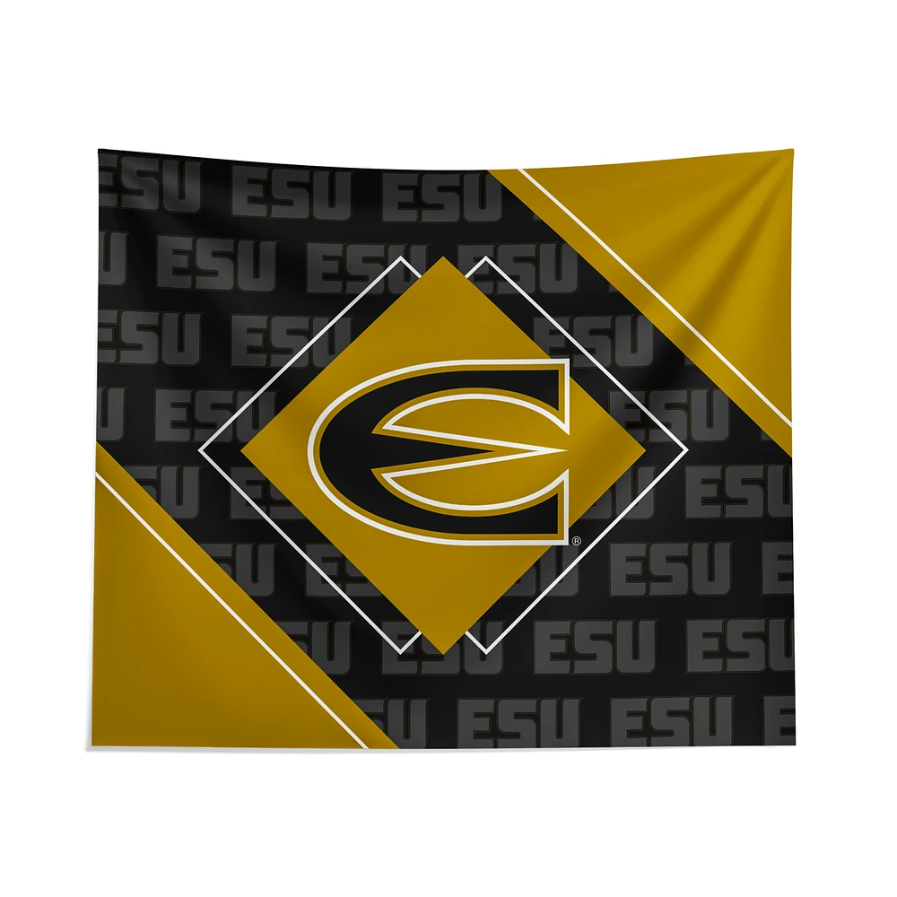 Pegasus Emporia State Hornets 51" x 60" Diamond Boxed Wall Tapestry