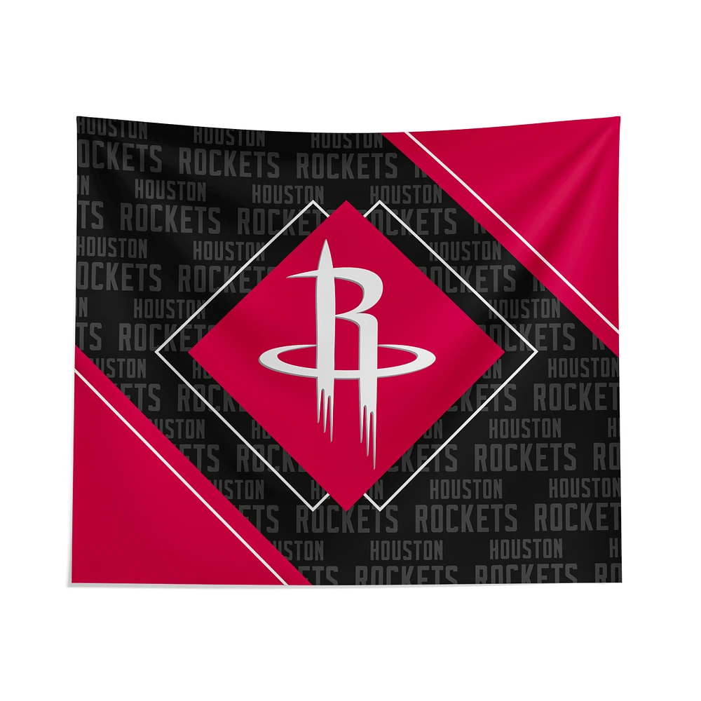 Pegasus Houston Rockets 51" x 60" Diamond Boxed Wall Tapestry