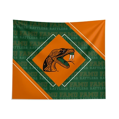 Pegasus Florida A&M Rattlers 51" x 60" Diamond Boxed Wall Tapestry