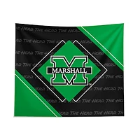 Pegasus Marshall Thundering Herd 51" x 60" Diamond Boxed Wall Tapestry