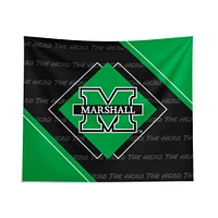 Pegasus Marshall Thundering Herd 51" x 60" Diamond Boxed Wall Tapestry