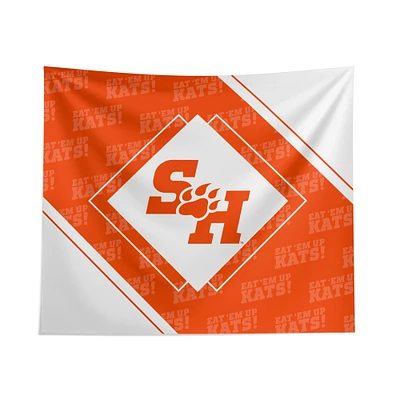 Pegasus Sam Houston State Bearkats 51" x 60" Diamond Boxed Wall Tapestry