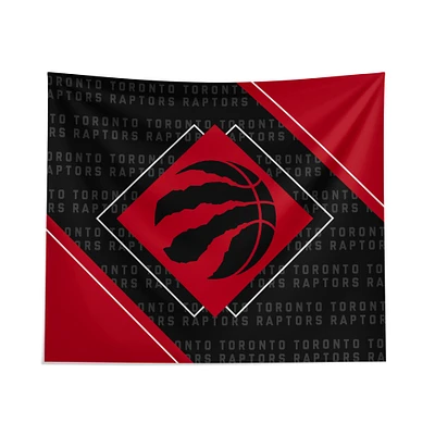 Pegasus Toronto Raptors 51" x 60" Diamond Boxed Wall Tapestry