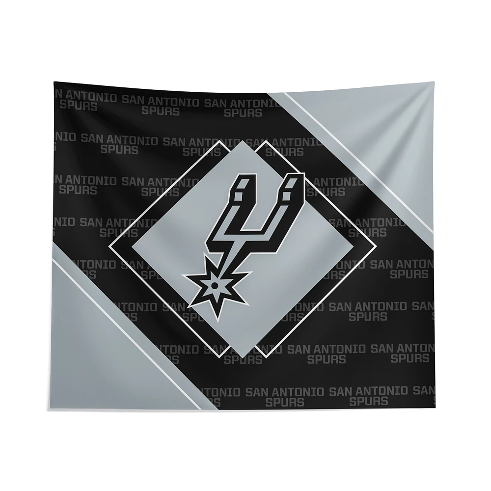 Pegasus San Antonio Spurs 51" x 60" Diamond Boxed Wall Tapestry