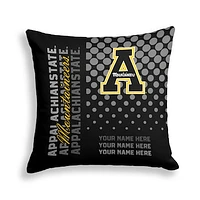 Pegasus Appalachian State Mountaineers 18" x 18" Script Dot Fade Personalized Decor Pillow