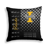 Pegasus Idaho Vandals 18" x 18" Script Dot Fade Personalized Decor Pillow