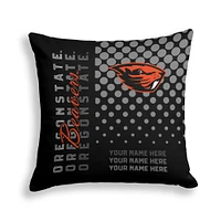 Pegasus Oregon State Beavers 18" x 18" Script Dot Fade Personalized Decor Pillow