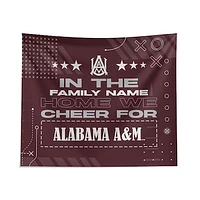 Pegasus Alabama A&M Bulldogs 51" x 60" We Cheer For Personalized Wall Tapestry