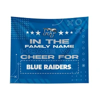 Pegasus MTSU Blue Raiders 51" x 60" We Cheer For Personalized Wall Tapestry