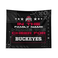 Pegasus Ohio State Buckeyes 51" x 60" We Cheer For Personalized Wall Tapestry