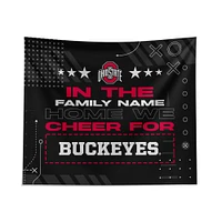Pegasus Ohio State Buckeyes 51" x 60" We Cheer For Personalized Wall Tapestry