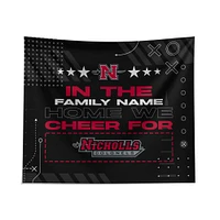 Pegasus Nicholls State Colonels 51" x 60" We Cheer For Personalized Wall Tapestry