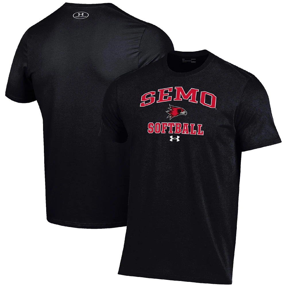 Men's Under Armour SEMO Redhawks Arch Softball Performance T-Shirt