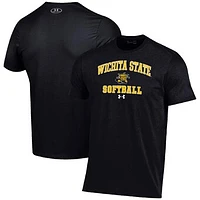 Men's Under Armour Wichita State Shockers Arch Softball Performance T-Shirt