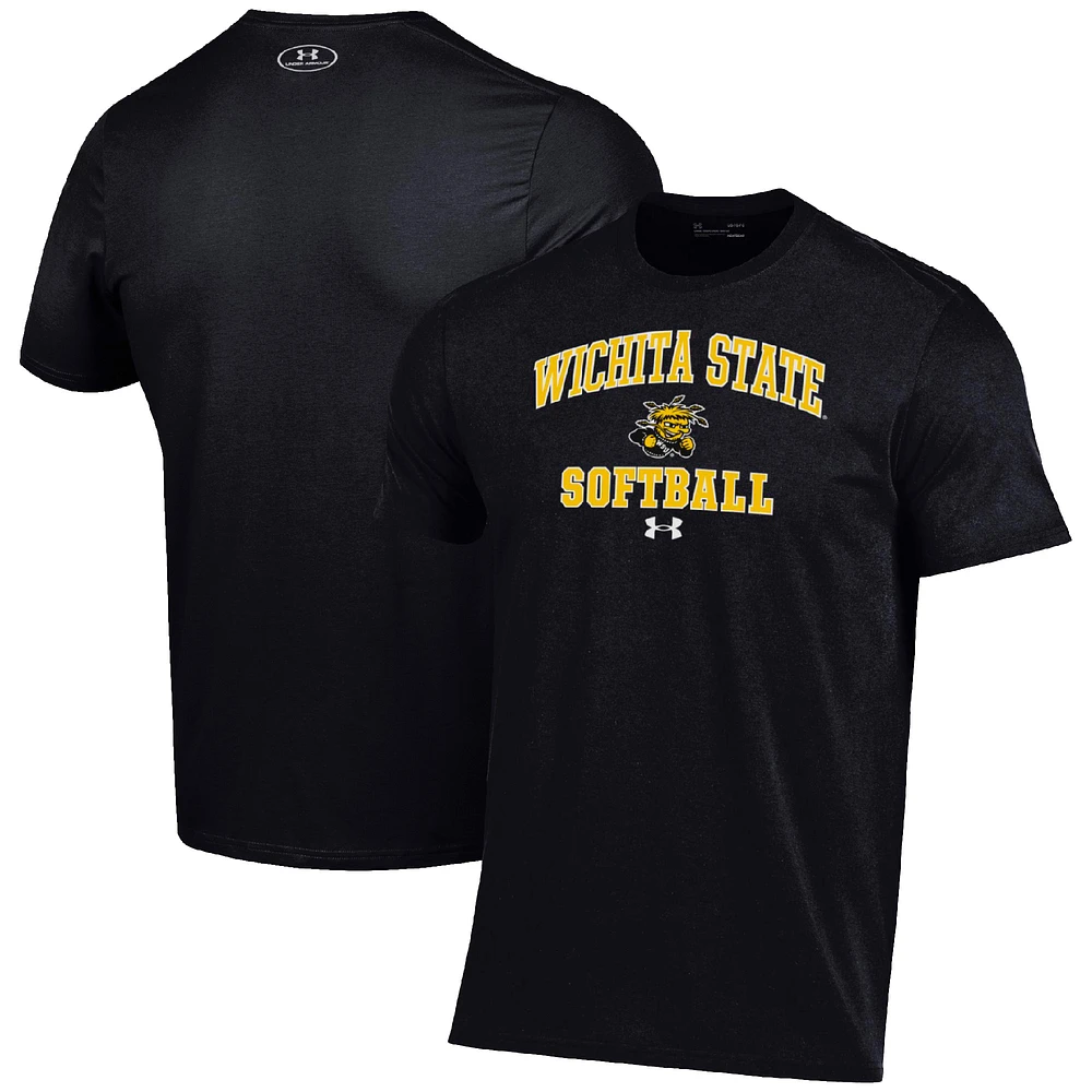 Men's Under Armour Wichita State Shockers Arch Softball Performance T-Shirt