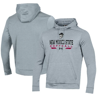 Men's Under Armour New Mexico State Aggies Softball Pullover Hoodie