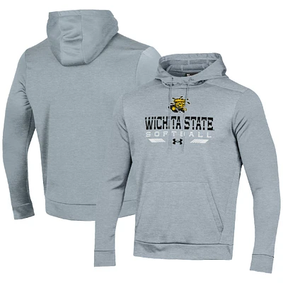 Men's Under Armour Wichita State Shockers Softball Pullover Hoodie