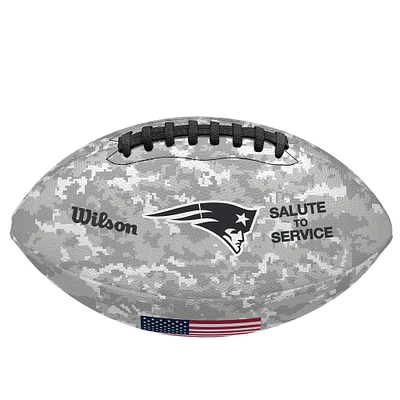 New England Patriots 2024 Salute to Service Wilson Pro Football