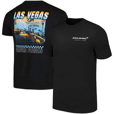 Men's Black McLaren F1 Team 2024 Las Vegas Grand Prix Lightning Speed T-Shirt