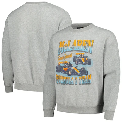 Men's Gray McLaren F1 Team Parade Lap Pullover Sweatshirt