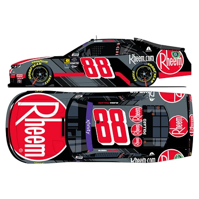 Action Racing Bubba Pollard 2024 #88 Rheem Xfinity Series 1:24 Regular Paint Die-Cast Chevrolet Camaro