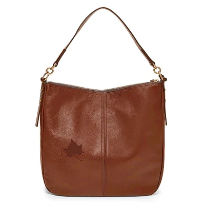 Fossil Brown Indiana State Sycamores Jolie Hobo Bag