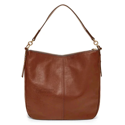 Fossil Brown RWU Hawks Jolie Hobo Bag