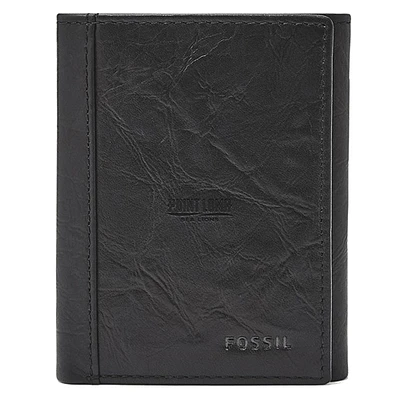 Fossil Black Point Loma Sea Lions Neel Extra Capacity Trifold Wallet