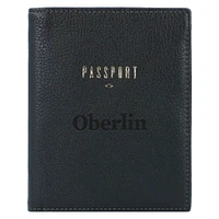 Fossil Black Oberlin Yeomen Travel RFID Passport Case