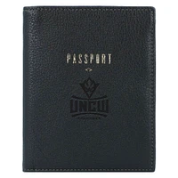 Fossil Black UNC Wilmington Seahawks Travel RFID Passport Case