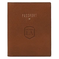 Fossil Brown Cal State L.A. Golden Eagles Travel RFID Passport Case