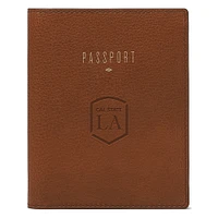 Fossil Brown Cal State L.A. Golden Eagles Travel RFID Passport Case