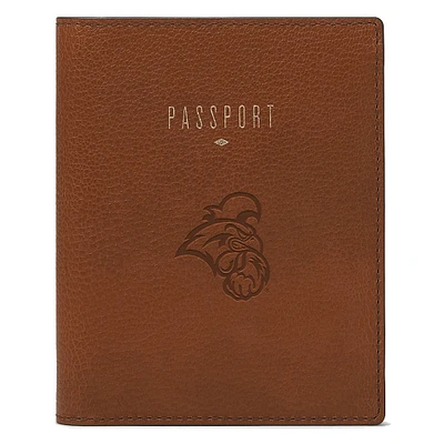 Fossil Brown Coastal Carolina Chanticleers Travel RFID Passport Case