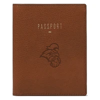 Fossil Brown Coastal Carolina Chanticleers Travel RFID Passport Case