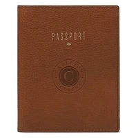 Fossil Brown Carleton Knights Travel RFID Passport Case