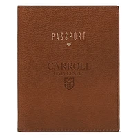 Fossil Brown Carroll University Pioneers Travel RFID Passport Case