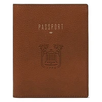 Fossil Brown Charleston Cougars Travel RFID Passport Case